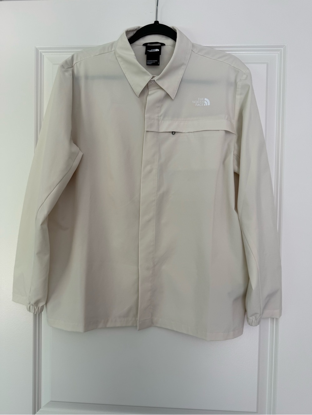 The North Face Light Cream Button-Front Women's Shirt Jacket